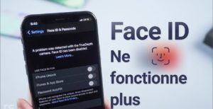 Face id non disponible